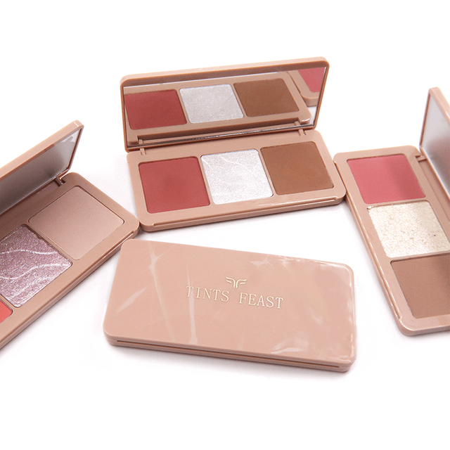 Glow Neodrach Glow Blush Bronzer Pailéad aighlighter