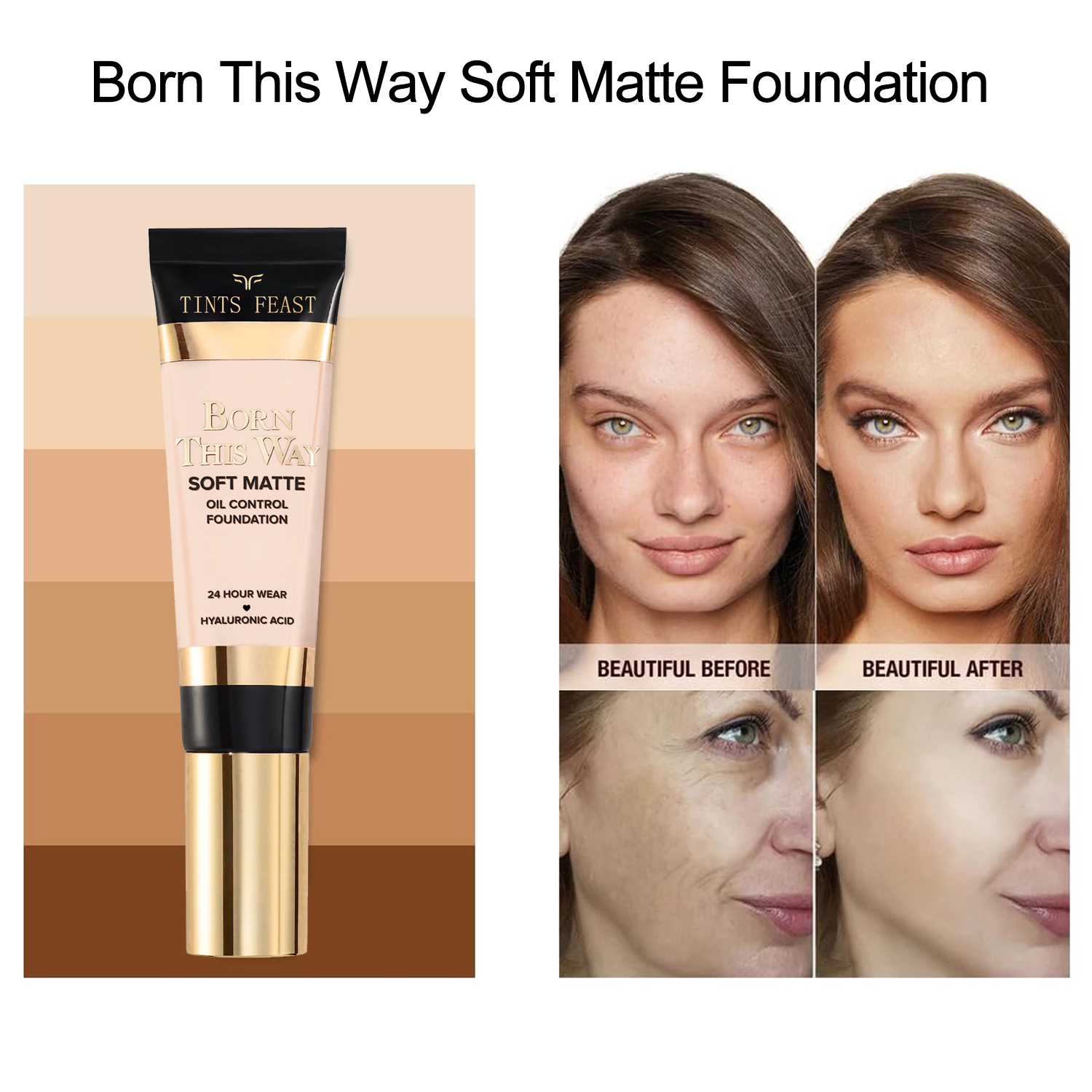 TINTS FEAST Bom ist eine weiche, matte Grundierung
