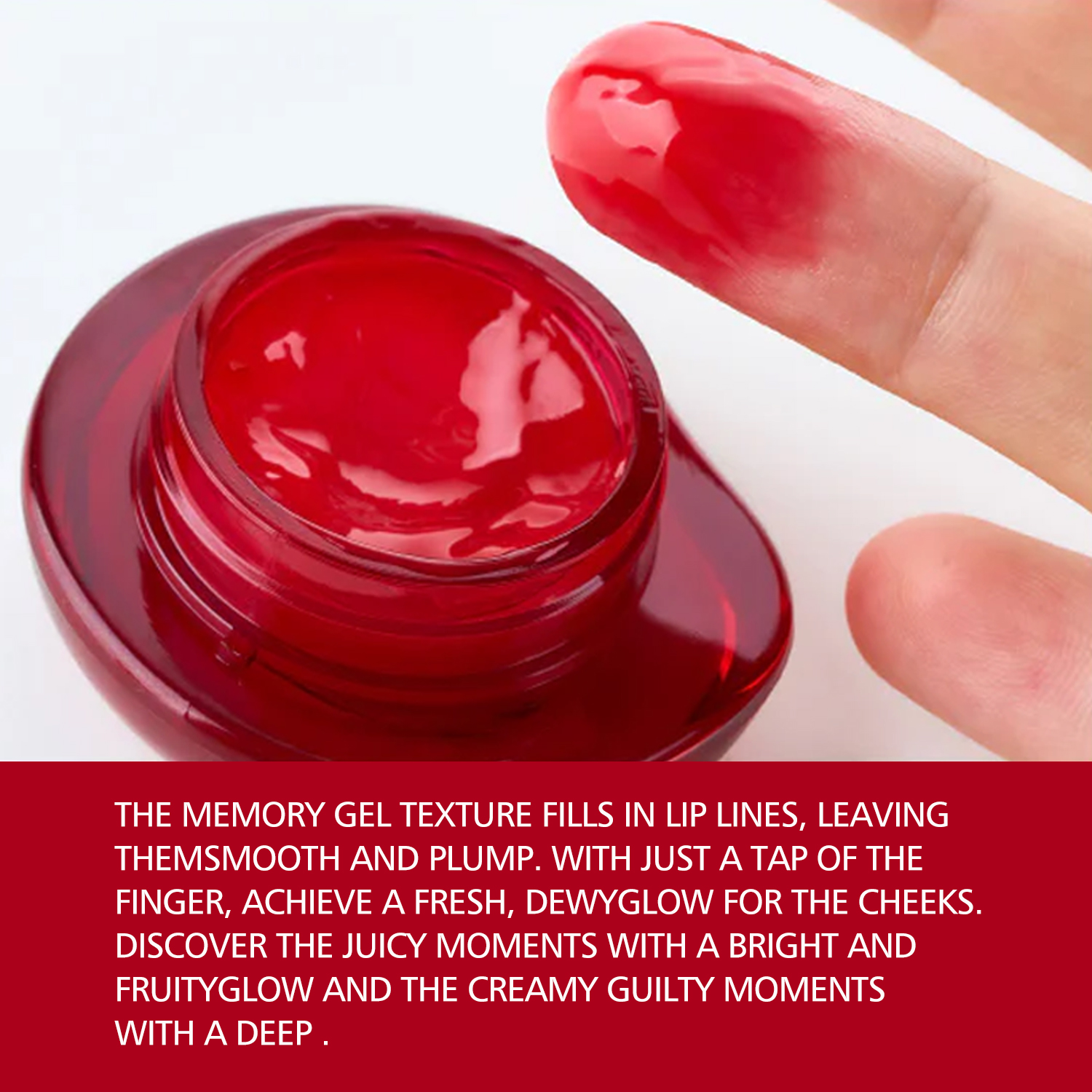 Zwei-in-eins-Blush Lip Jelly Balm