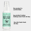 Vandfast Makeup Setting Spray Langvarig Anti-aging Formel