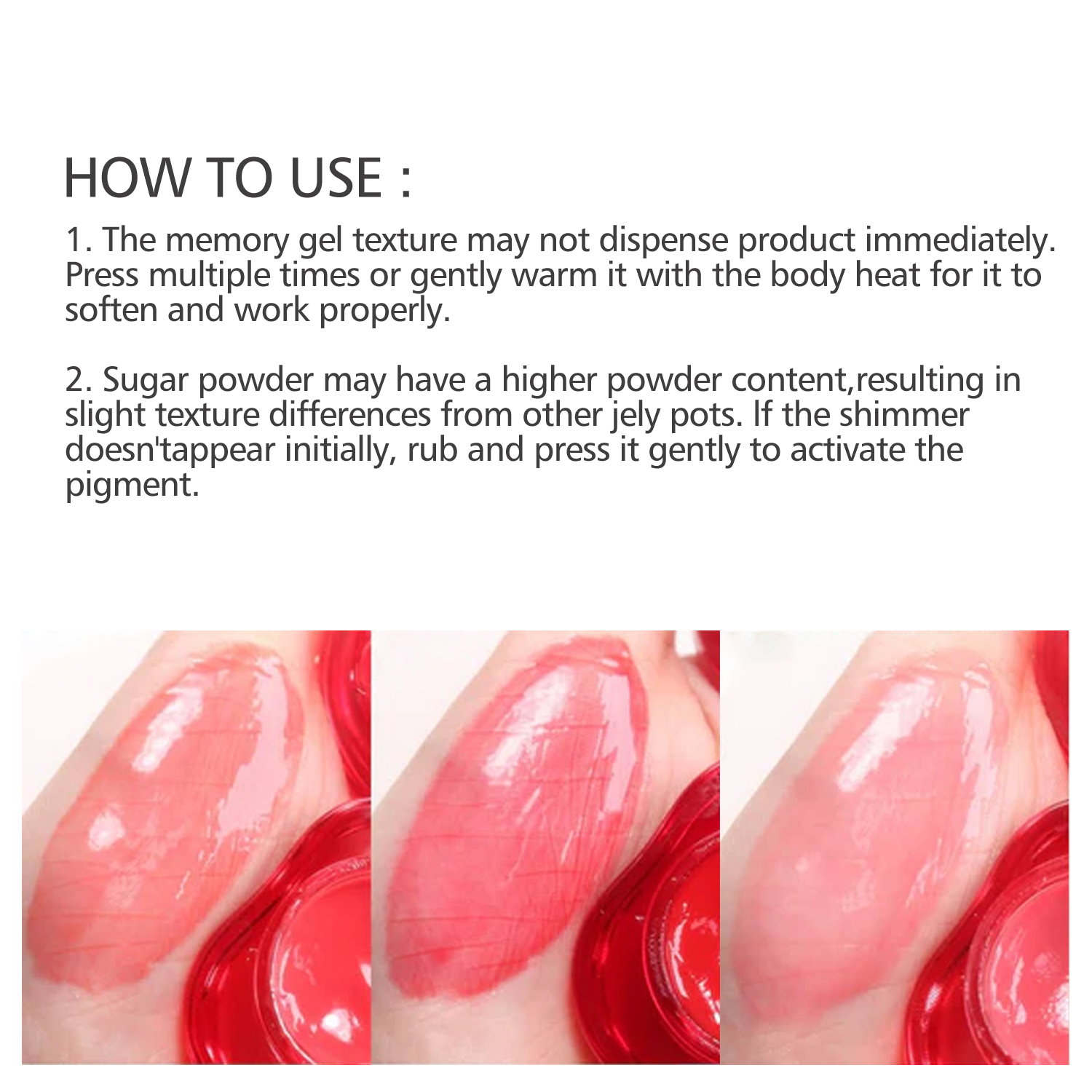 Zwei-in-eins-Blush Lip Jelly Balm