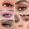 TINTS FEAST Palette di ombretti da 10 colori Glitter con finitura opaca luccicante