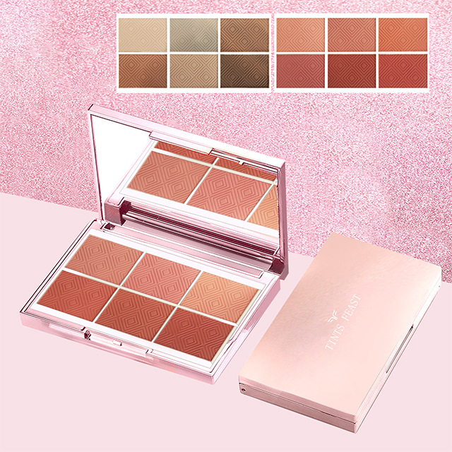 TINTS FEAST Blush Highlighter Contour Palette