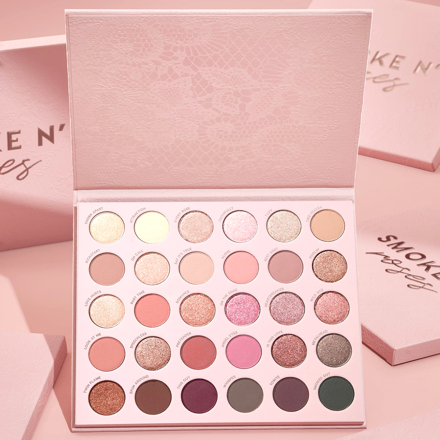 Multichrome Glitter Matte 30 Color Eyeshadow Custom Paletka očn&iacute;ch st&iacute;nů