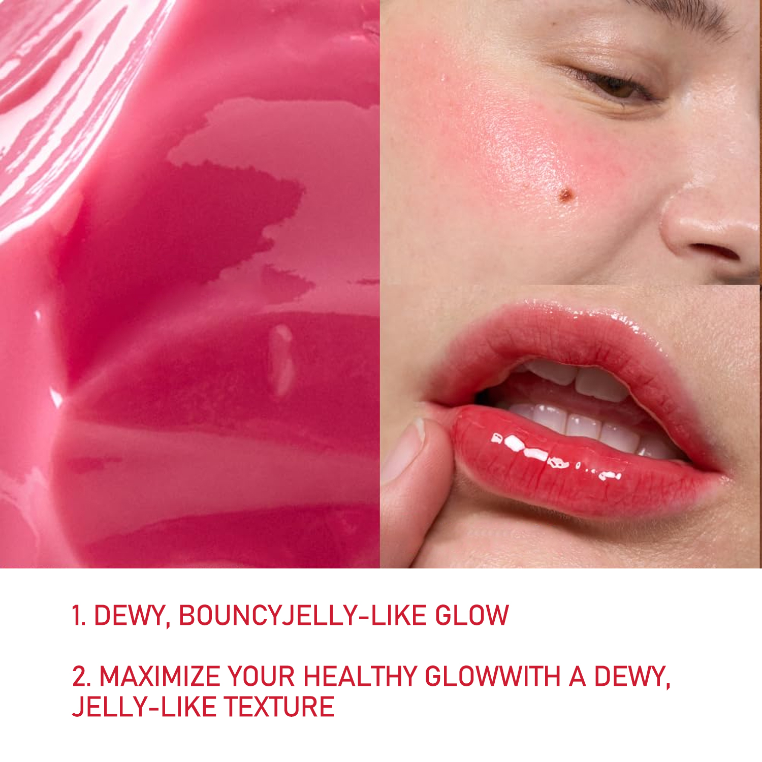 Zwei-in-eins-Blush Lip Jelly Balm