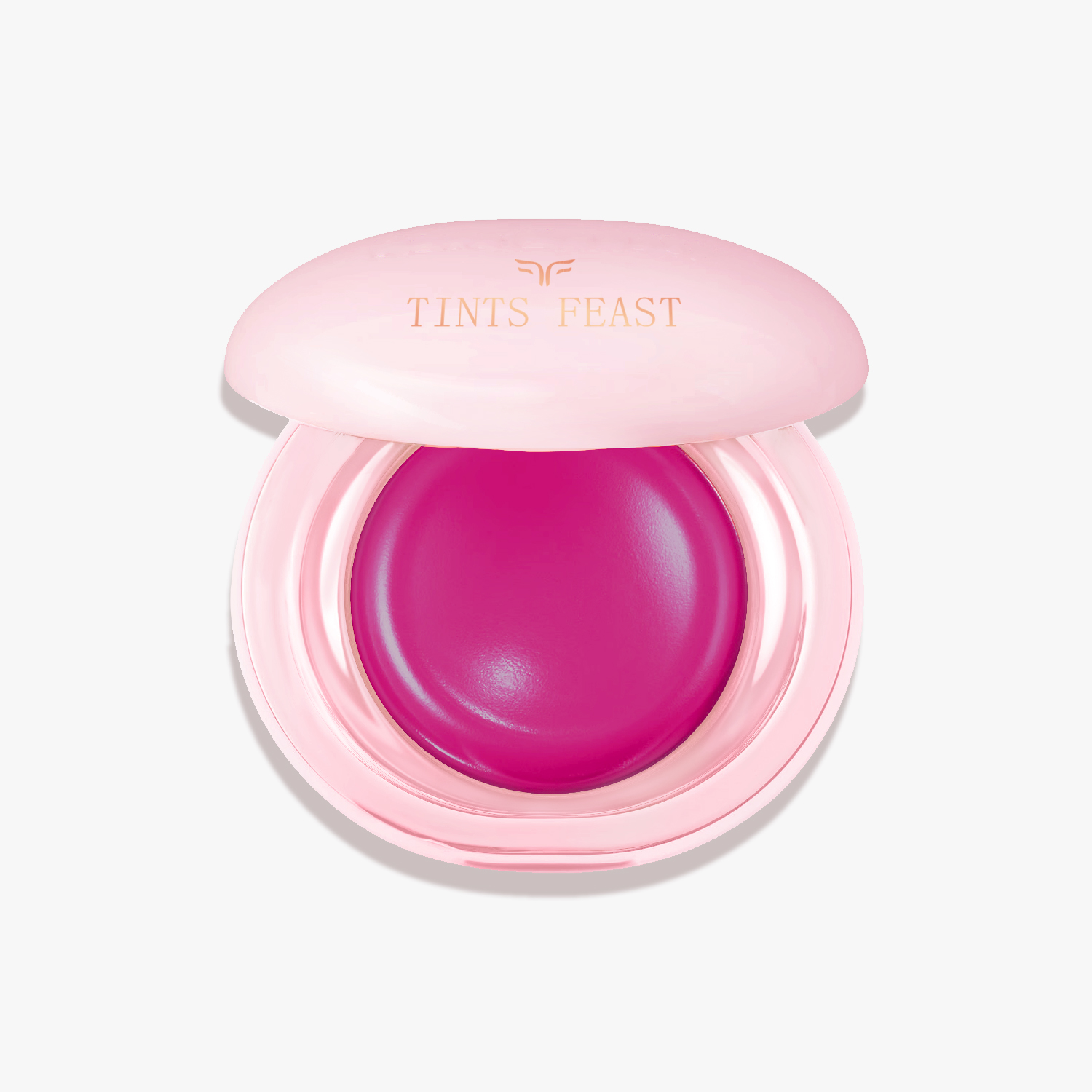 Rubor de maquillaje de bolsillo vegano Rubor en crema con alto contenido de pigmentos