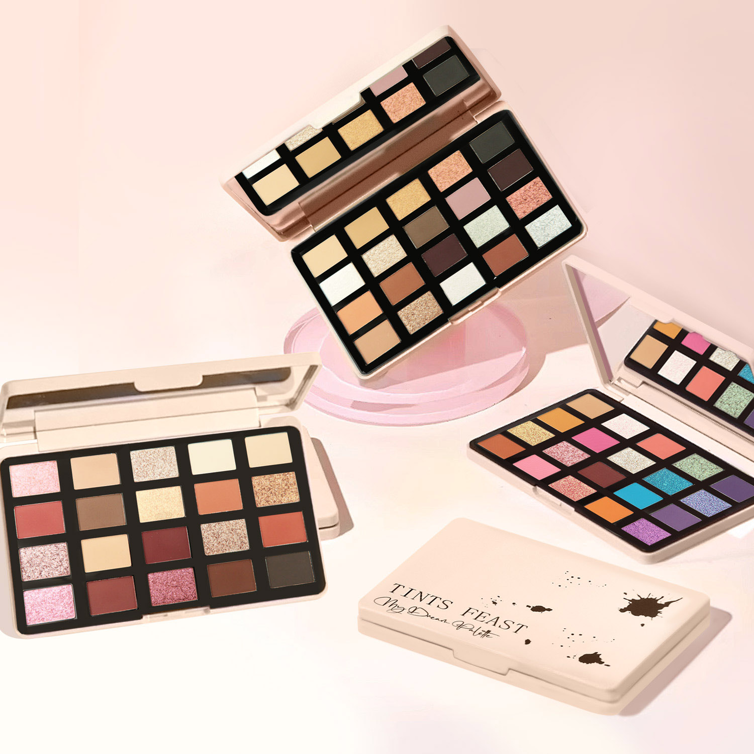 La meilleure palette de fards &agrave; paupi&egrave;res ? TINTS FEAST Fabricant de cosm&eacute;tiques Peut vous donner de bons conseils.
