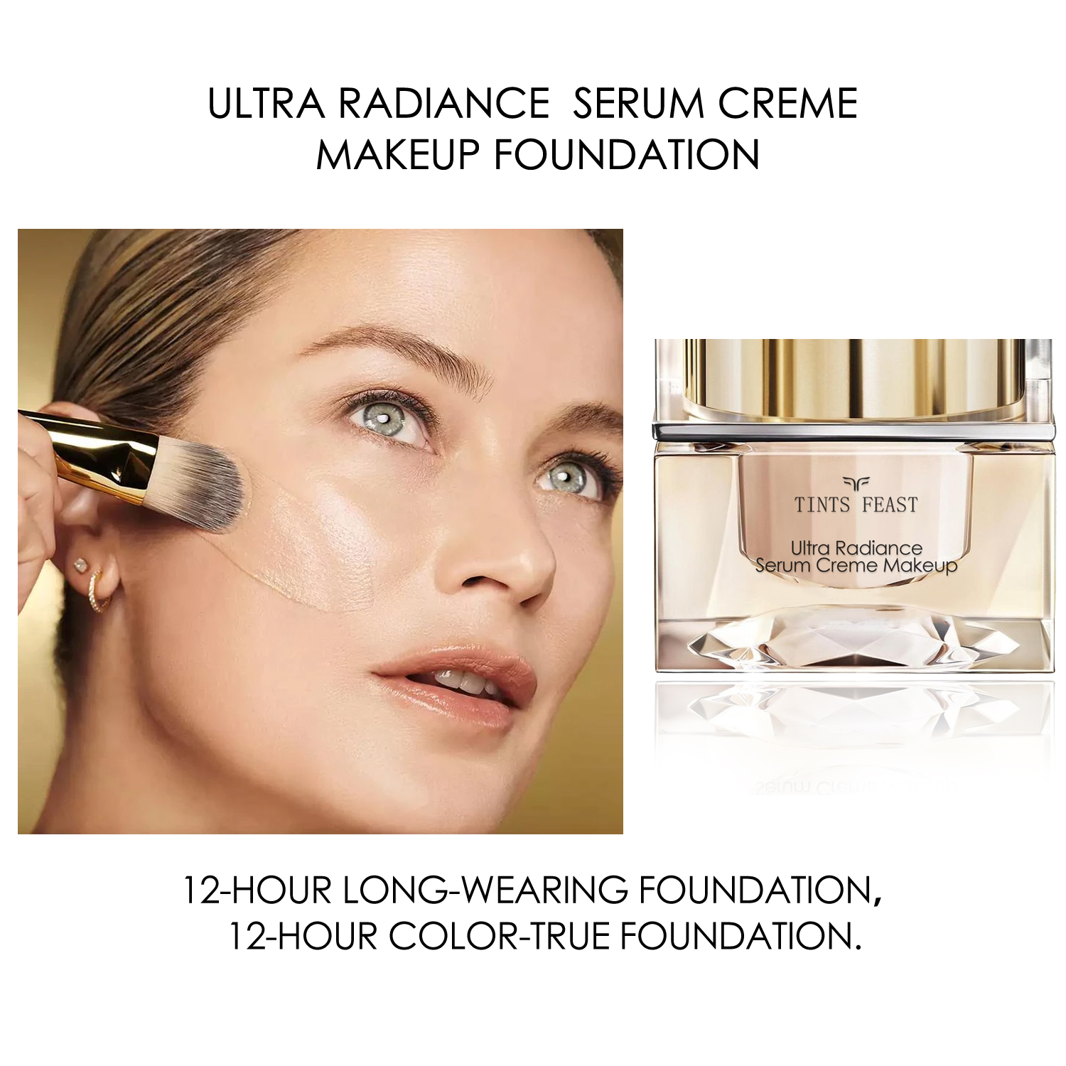 ULTRA RADIANCE SERUM KREM Y&Uuml;KSEK KALİTELİ UZUN &Ouml;M&Uuml;RL&Uuml; FOND&Ouml;TEN
