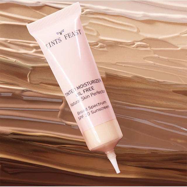 Tints Feast Meisturiser Migliore tinta per la pelle crema per il trucco per luminoso