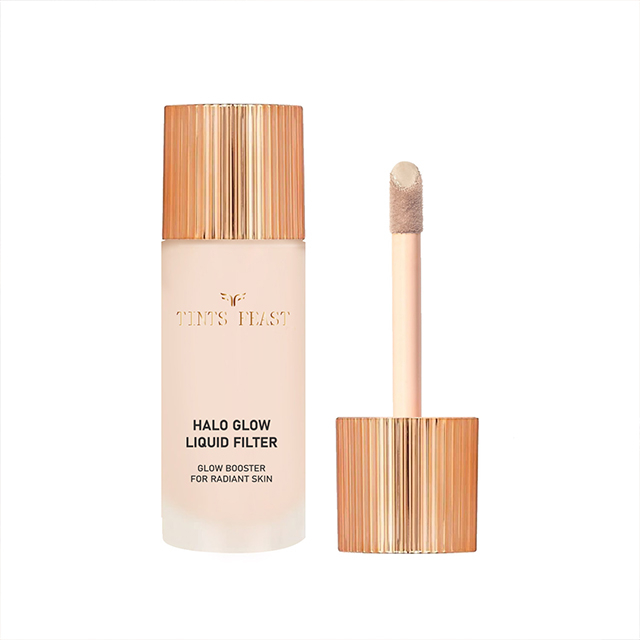 Tints festum meridiem liquidum filter, complexionis Booster ad gloide, mollis-focus vultus