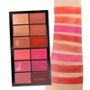 TINTS FEAST Palette de fard &agrave; joues contour surligneur cr&eacute;meux 12 couleurs