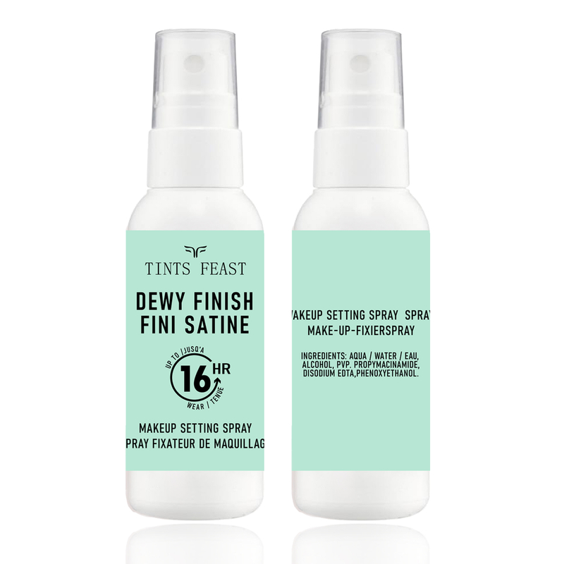 Vandfast Makeup Setting Spray Langvarig Anti-aging Formel