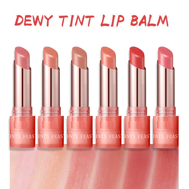 Tints feest dauwachtige tint lippenbalsem
