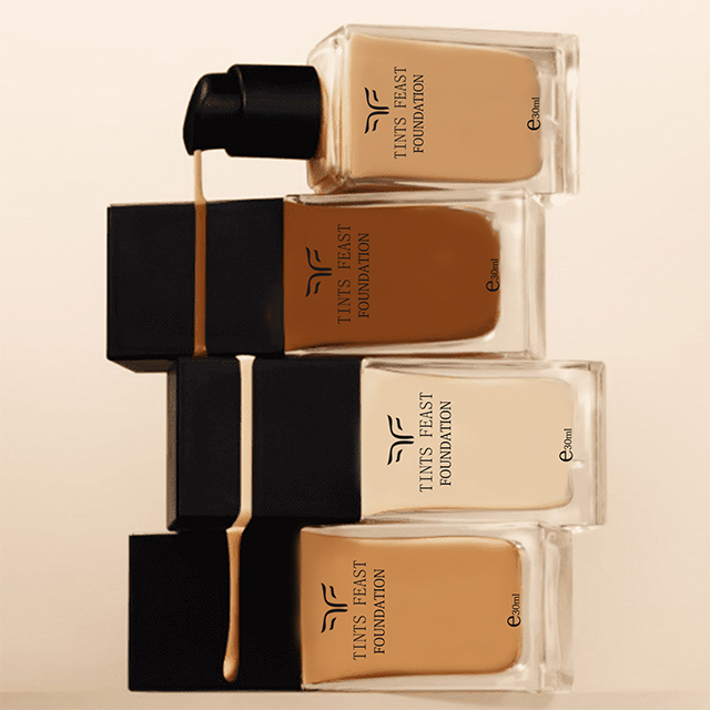 Tints Feast Best Light Weight Medium Coverage Humier Texture Texture Liquid Foundation
