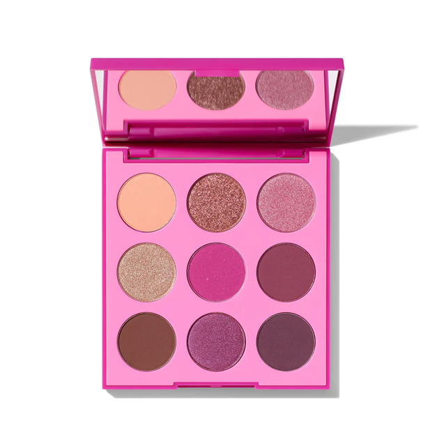 9 Dath Pail&eacute;ad Eyeshadow Vegan Corcra Lasair