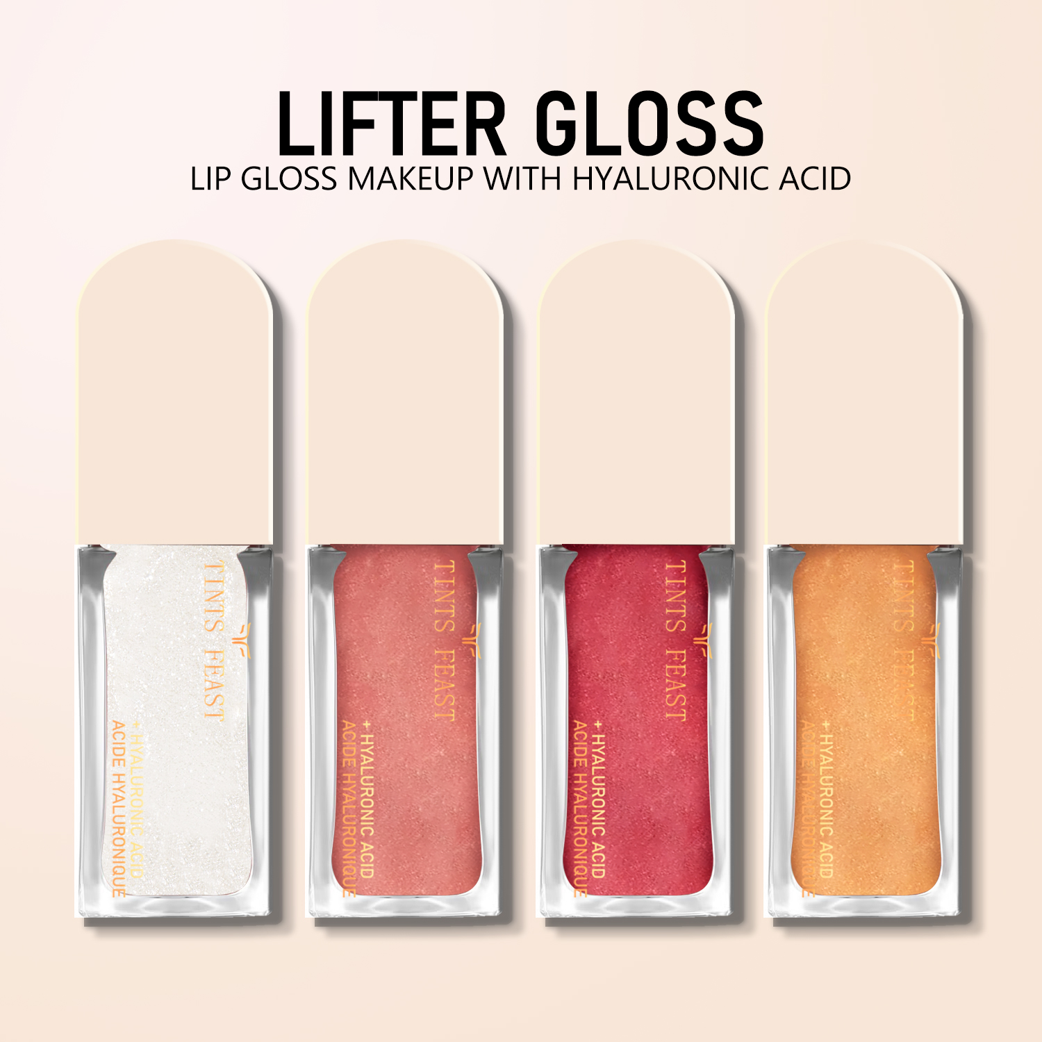 LIFTER GLOSS LIP GLOSS MAKEUP مع حمض الهيالورونيك