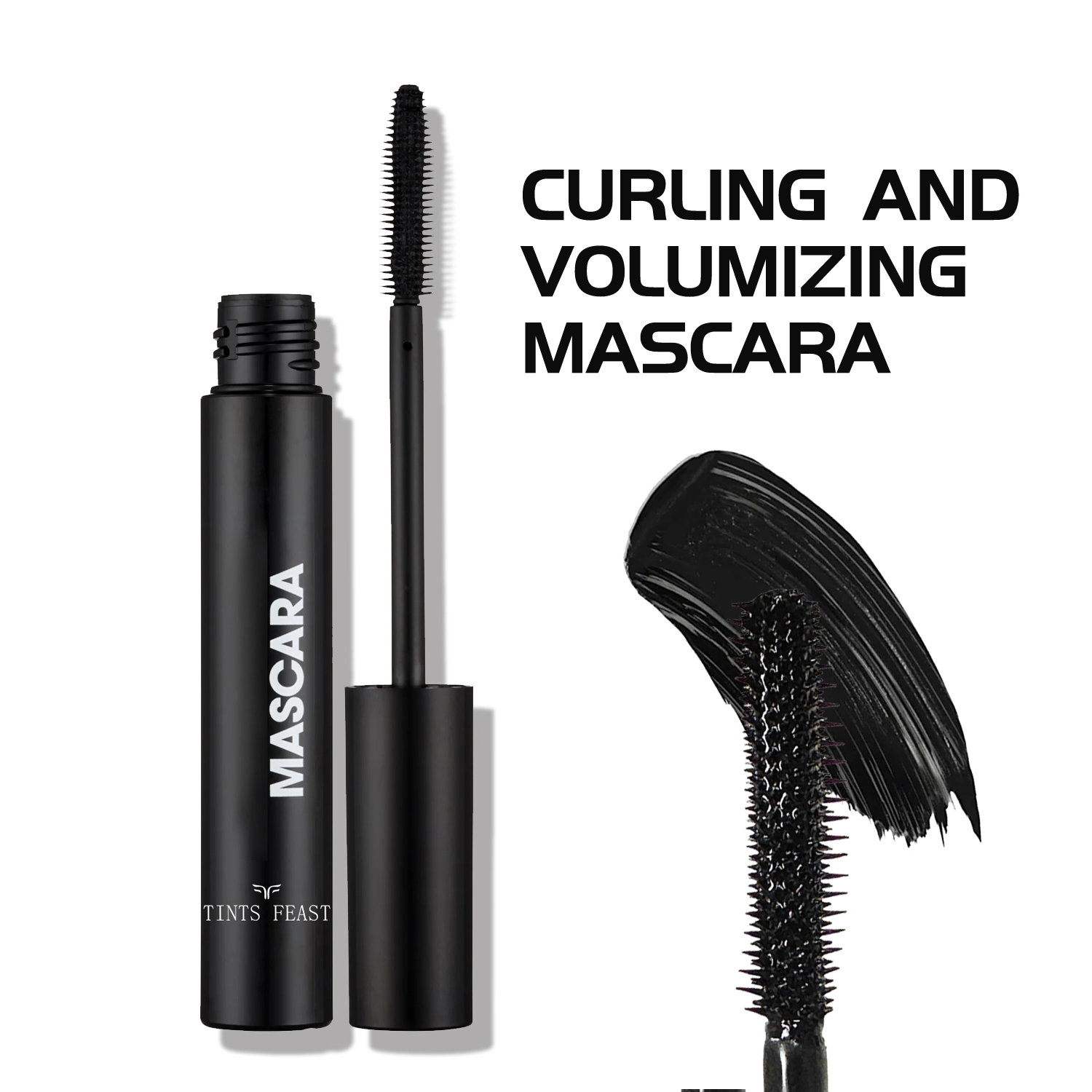 Curling & Volumising IMPERVIUS Mascara - Lash Mascara diuturna alendo Ginseng Extract